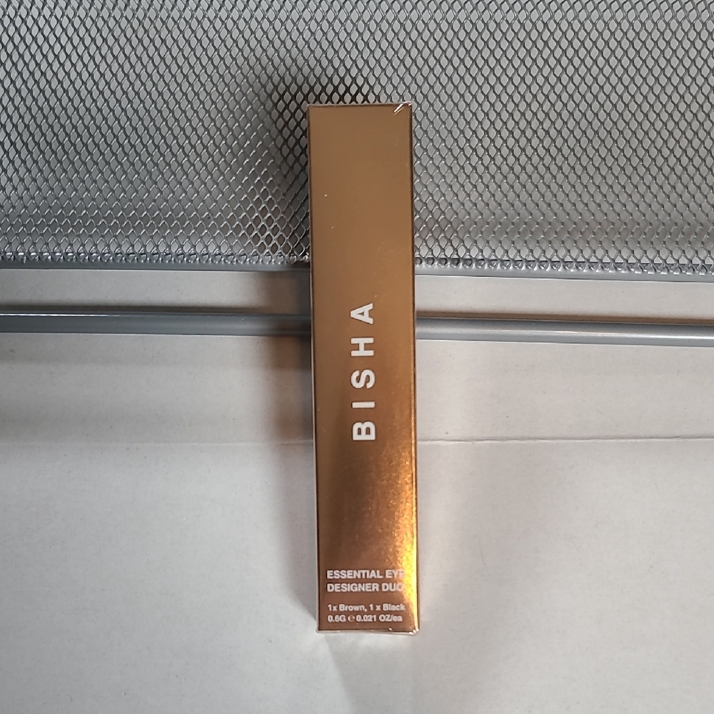 Bisha Essential Eye Designer Duo Downtown Black/Uptown Brown NIB Sealed RV $58